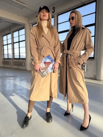 Trenčkot dlouhý v uni velikosti EDVARD