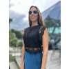 Krajkový top bez rukávu SERGIE