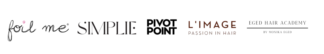 Vše, co nabízíme, je určené profesionálním kadeřníkům. Produkty i vzdělávání jsem osobně vyzkoušela v praxi – od cvičných hlav, fólií a stativů přes živé a digitální semináře až po inovativní techniku prodlužování vlasů Simplie. Spolupracujeme pouze s ově