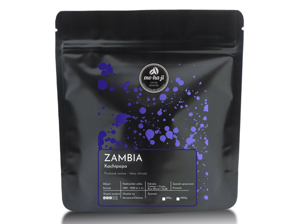Etiketa 2023 Zambia 105x140 mm fialová2
