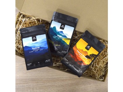 Degustační set Espresso 3x250g