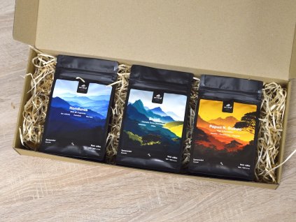 Degustační set Espresso 3x250g