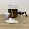 Hario V60-02 Pour Over Kit - čierna plastová sada