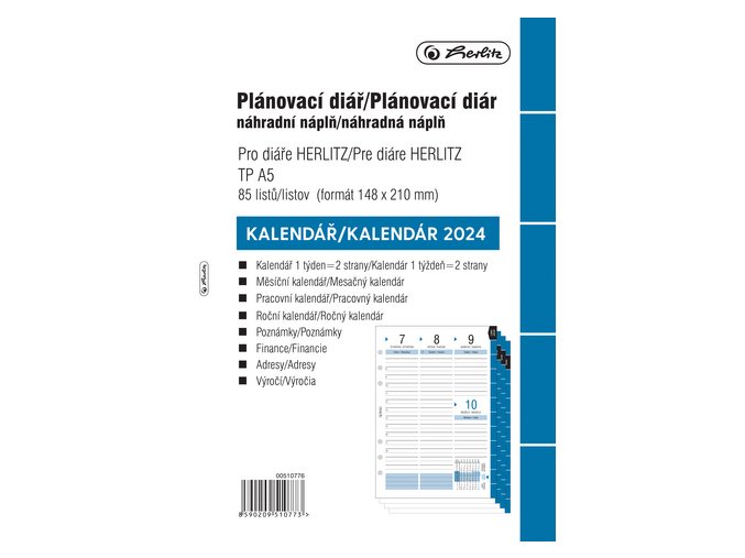 napln do krouzkoveho diare a5 2025