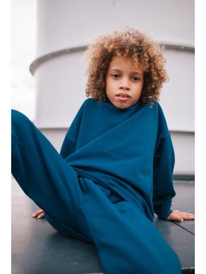 Indigo tepláky dětské