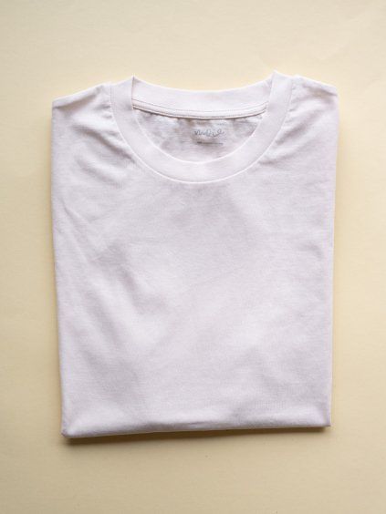 Krémové pánské tričko