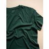 Tmavě zelené pánské tričko