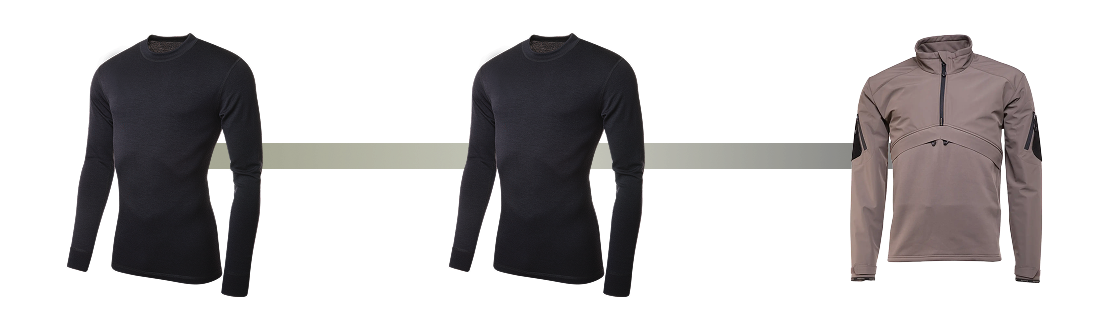 Merino Moira Layering