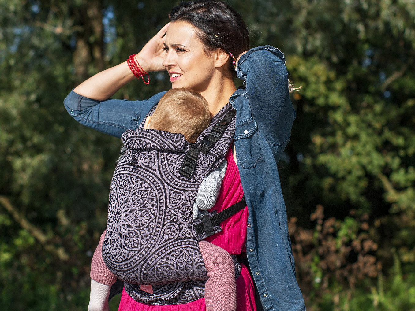 Návod na použití nosítka Moisha Grow a Toddler