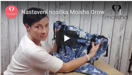 Co všechno můžete na nosítku Moisha Grow štelovat?