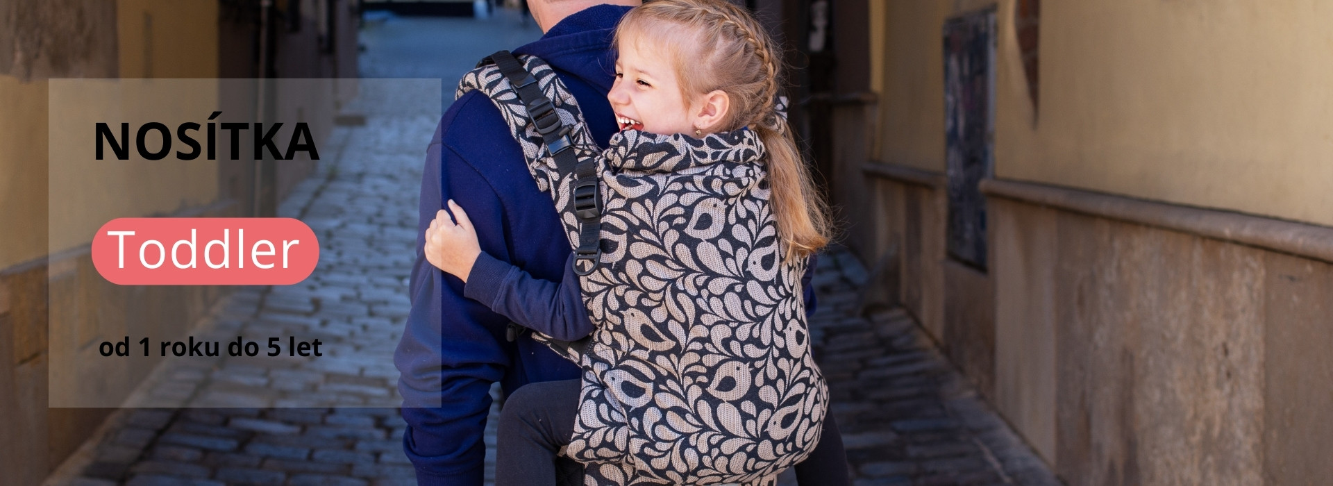 Moisha Grow Toddler nosítko od 1 roku do 5 let