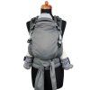 Moisha HuGo Mono Light Grey novorozenecke nositko3