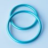 Ring sling krouzky svetle modre