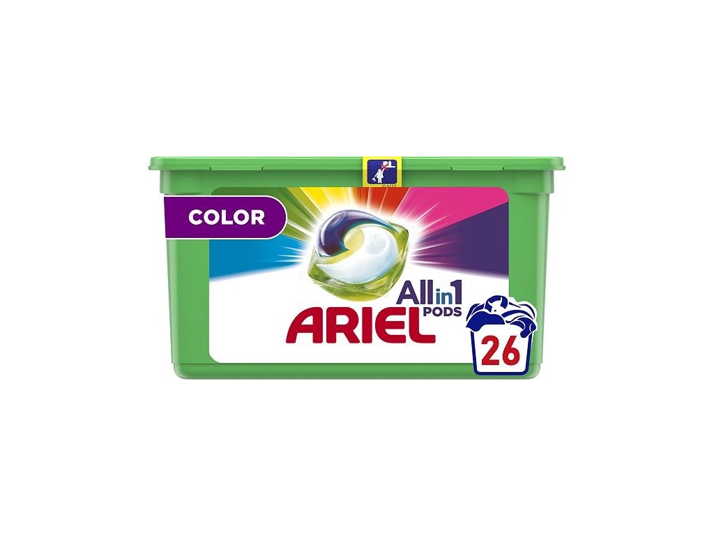Ariel gélové kapsule na pranie, Color, 26ks