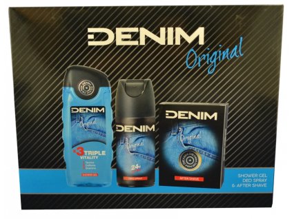 Denim Black A/S 100ml + DEO 150ml+ SG 250ml