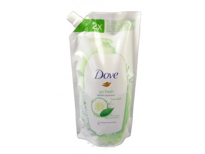 Dove tekuté mydlo 500ml Fresh Touch - náhradná náplň