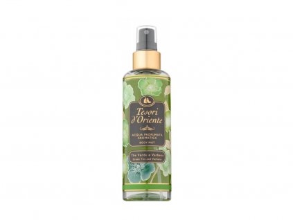 Tesori D' Oriente Tesori d'Oriente Green tea and Verbena parfémovaný telový spray 200ml