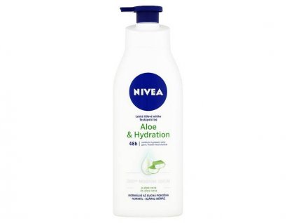 Nivea telové mlieko 400ml Aloe&Hydration P.