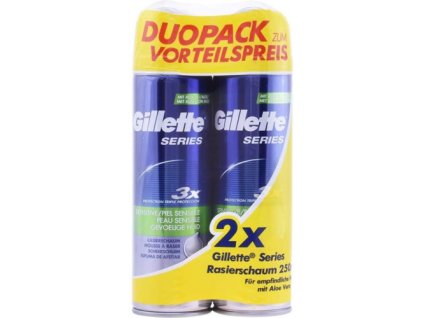 Gillette Series Sensitive Aloe duopack 2x250ml