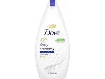 Dove Deeply Nourishing prchový gél 450ml