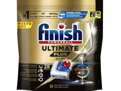 Finish tabs ULTIMATE PLUS ALL IN 1 28ks Regular