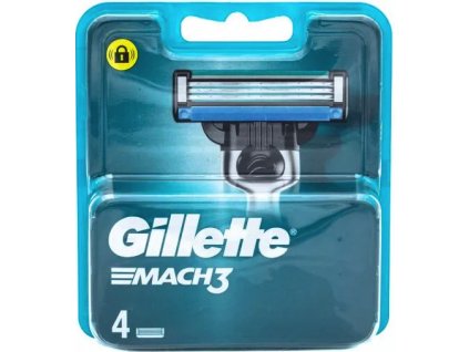 Gillette náhrady Mach3 4ks