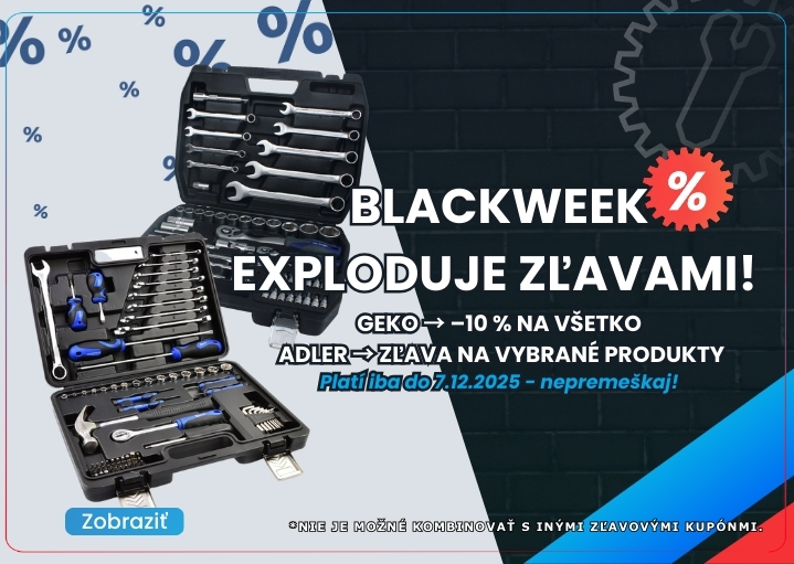 BlackWeek GEKO a ADLER