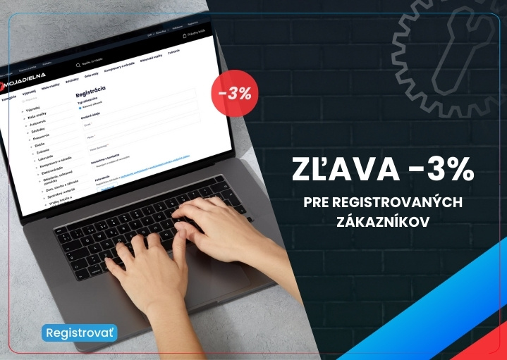 Pre registrovaných zákazníkov