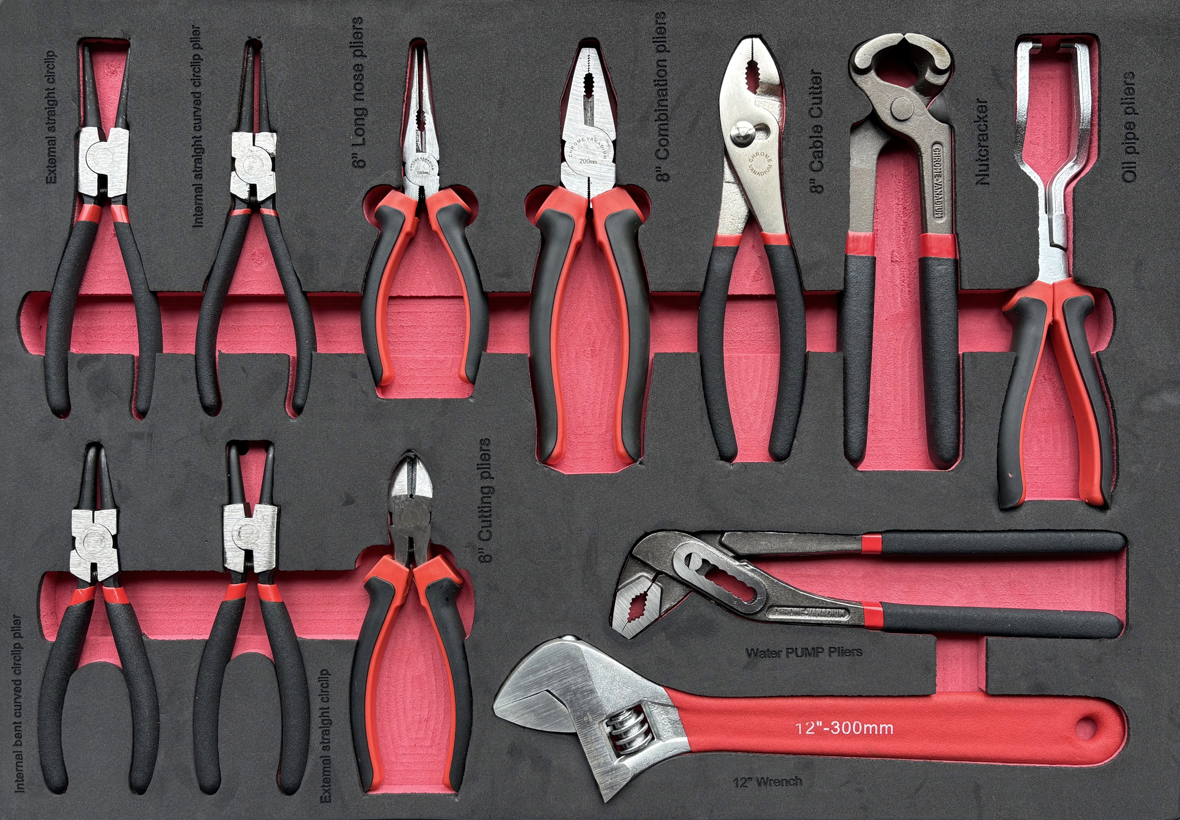 BL-5008 - Blacktool Dielenský vozík s náradím, 7 zásuviek (2)