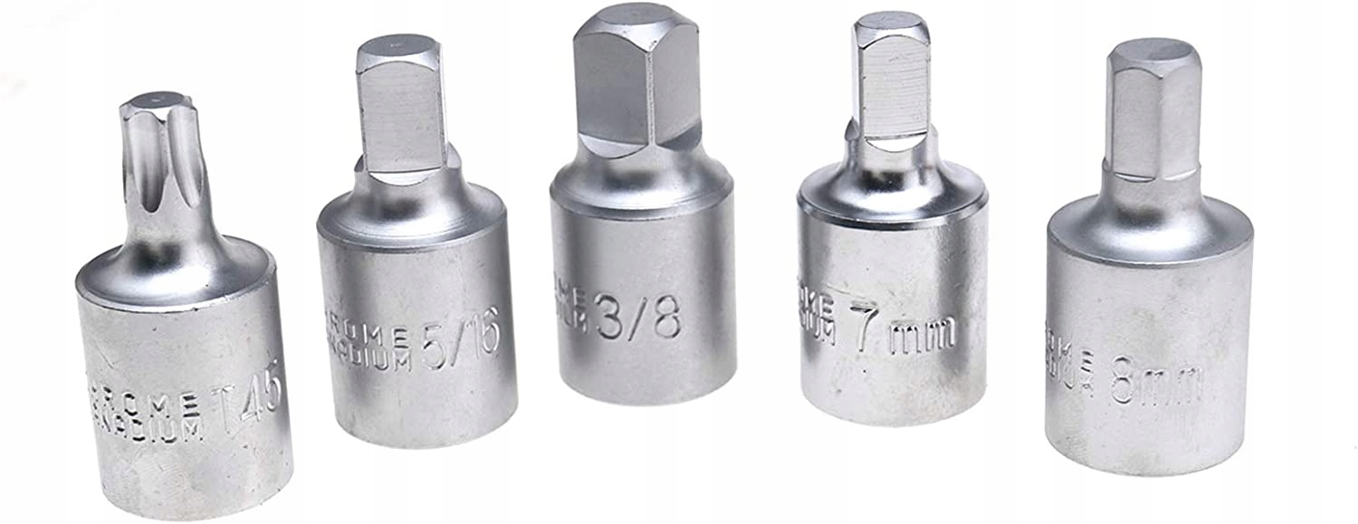 SADA NÁSTRČNÝCH KĽÚČOV NA ZÁSTRČKY OLEJOVEJ VANE, 21-DIELNA