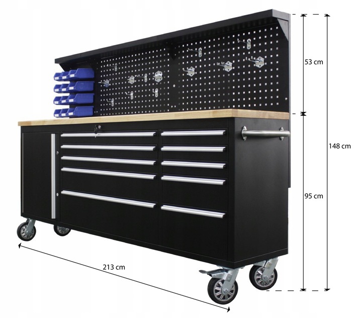 PRACOVNÝ STOL, NÁRADIE, VEĽKÁ SKRINKA