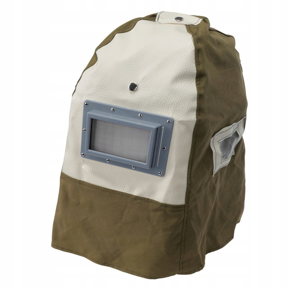 Pieskovací maska s prilbou + 3 ochranné šošovky