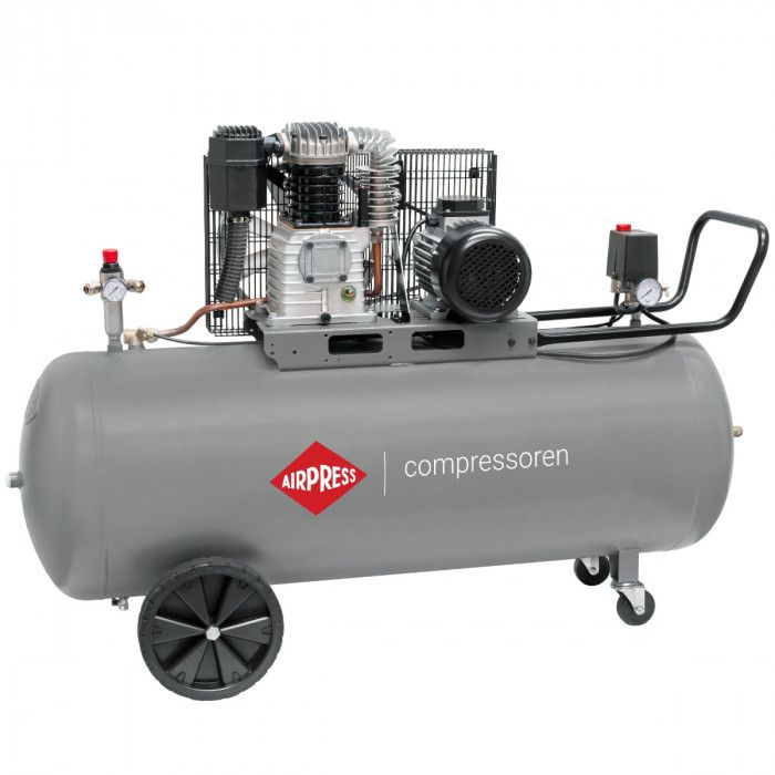 HK 425-200 Pro 10 bar dvojpiestový kompresor 3 bc/2,2 kW 400V 317 l/min 200 l