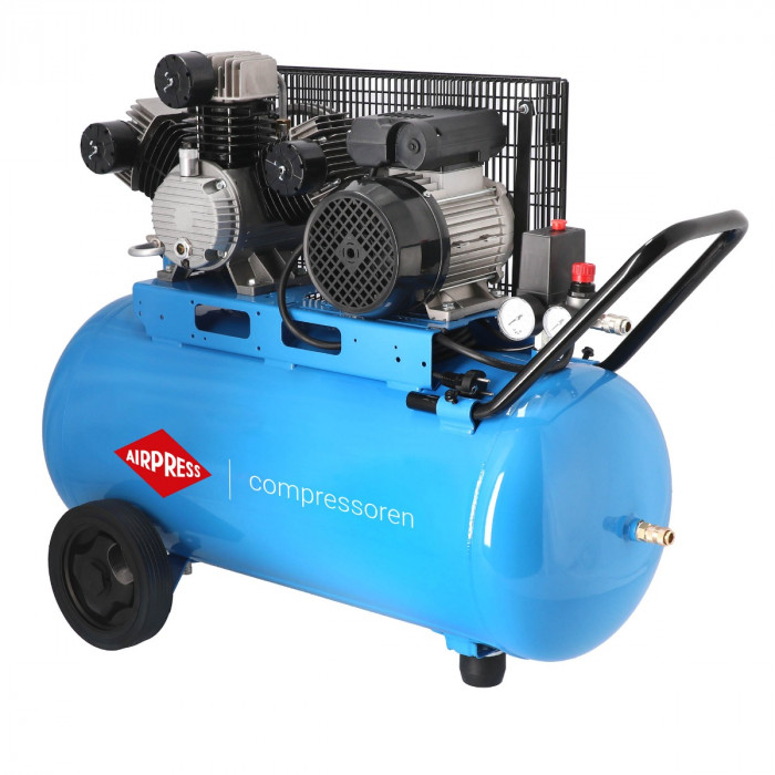 LM 100-400 3 piestový kompresor 10 bar 3 hp/2,2 kW 320 l/min 100 l