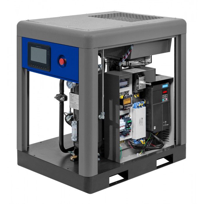 Skrutkový kompresor APS 10 IVR X 10 bar 10 hp/7,5 kW 270-1020 l/min