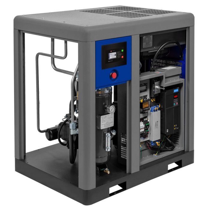 Skrutkový kompresor APS 20 IVR X G2 10 bar 20 hp/15 kW 820-2200 l/min
