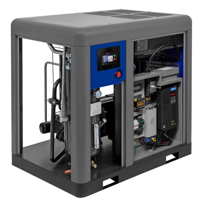 Skrutkový kompresor APS 50 IVR X G2 10 bar 50 hp/37 kW 1970-6510 l/min