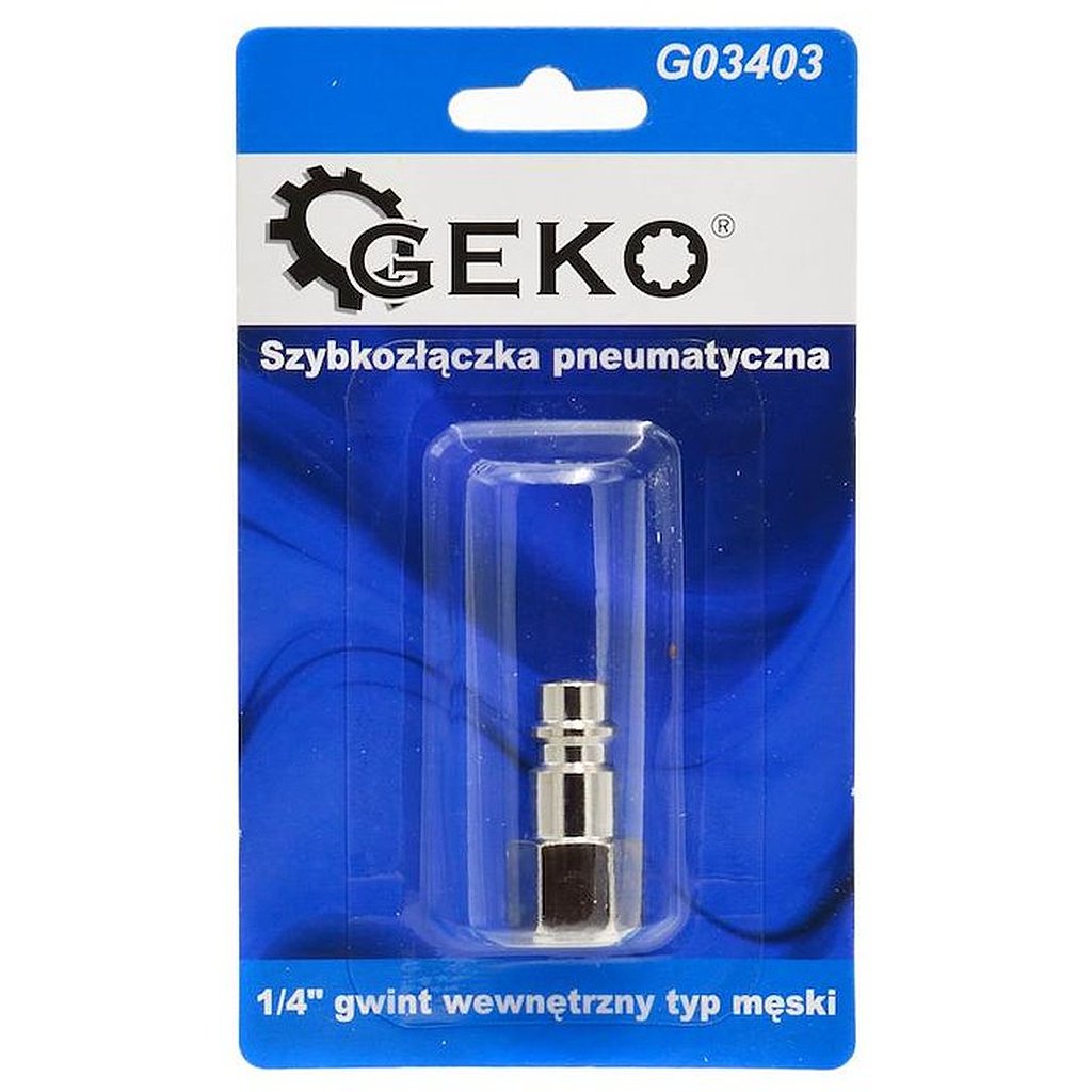 Rýchlospojka na pneumatickú hadicu 1/4" samec vnútorný závit typ Blister G03403
