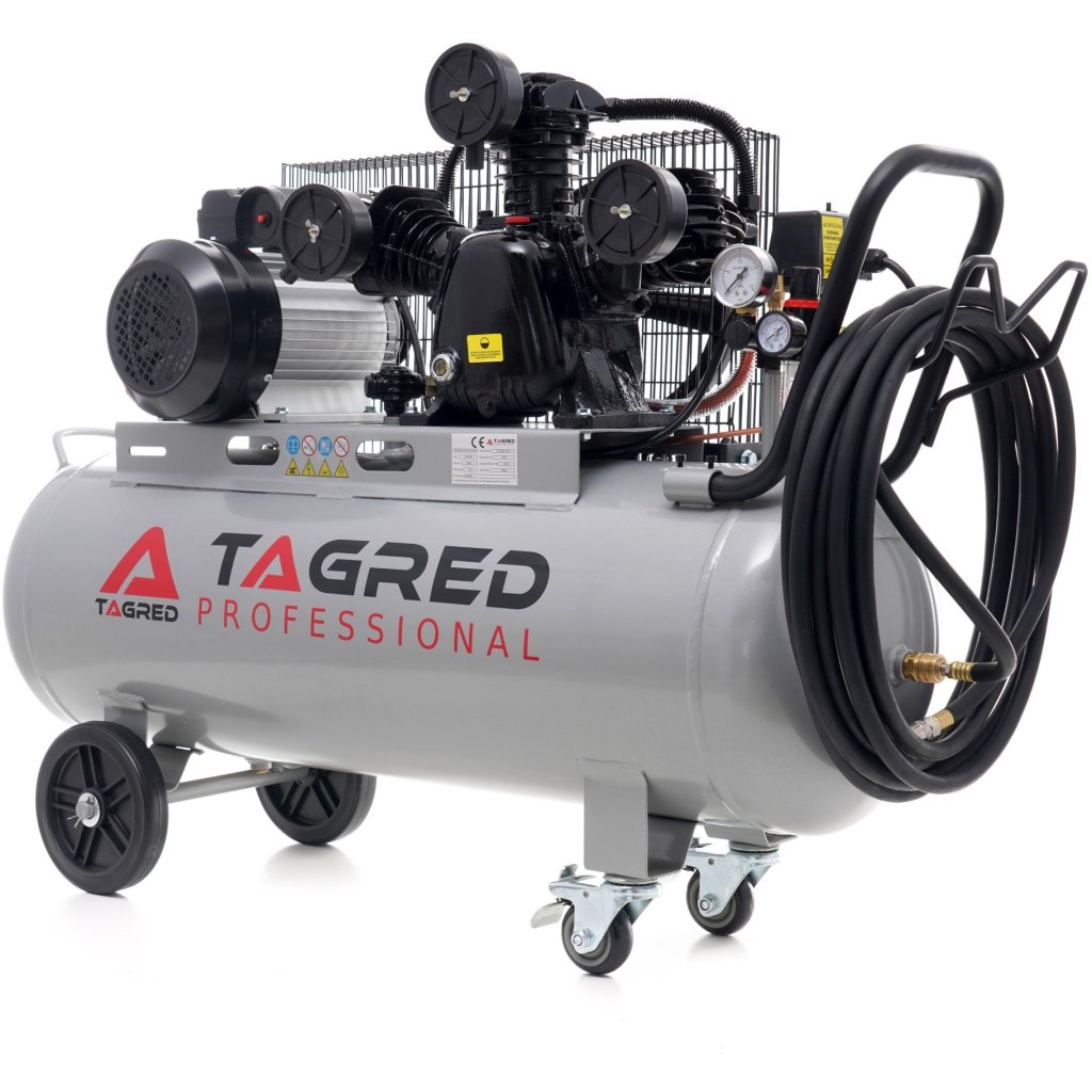 Olejový kompresor, TAGRED 200L 230V 3 piesty, separátor TA326