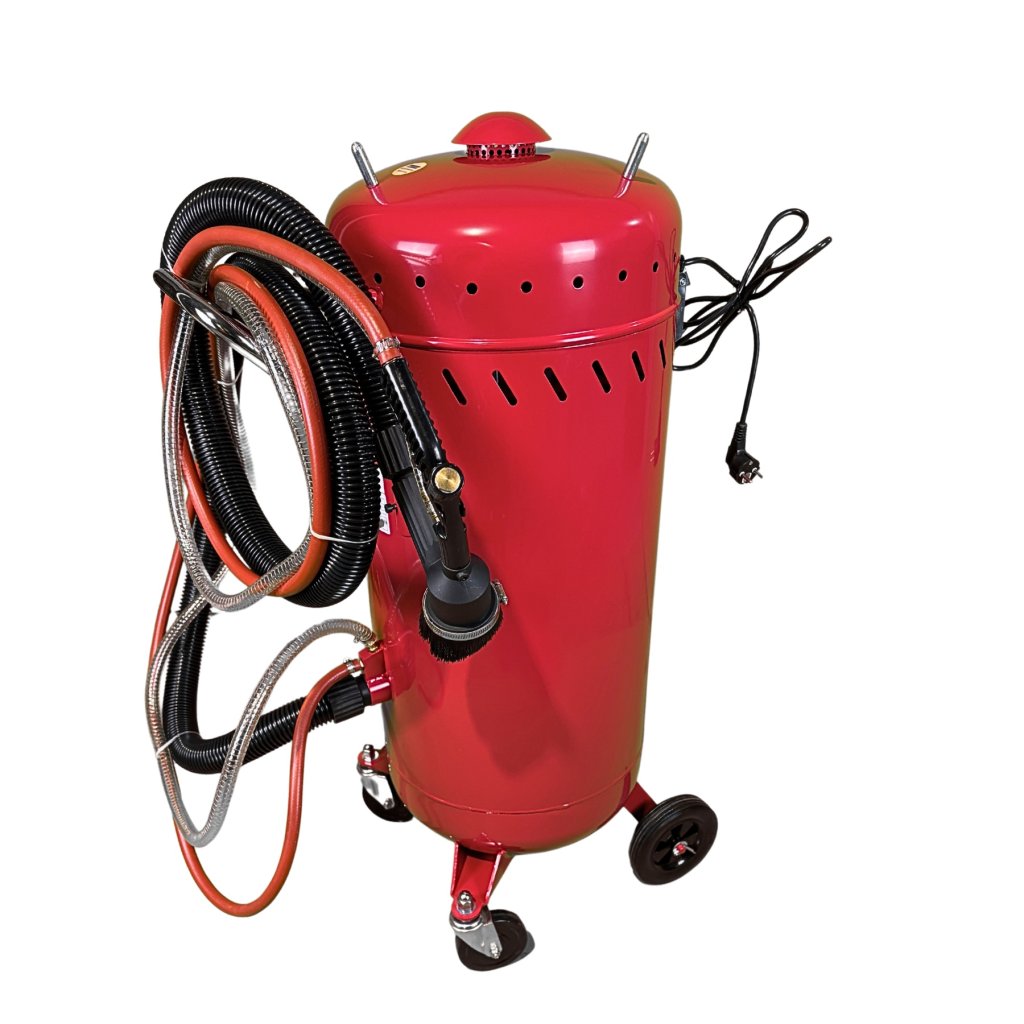 Mobilná pieskovačka, injektorová, bezprašná 105L