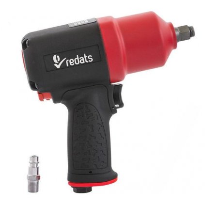 Pneumatický rázový uťahovák 1900Nm REDATS P-180 1/2 + pripojenie na vzduch 1/4"