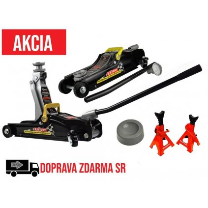 140662 sada nizkoprofilovy zdvihak 2 5t a gumova podlozka podpery 3 t