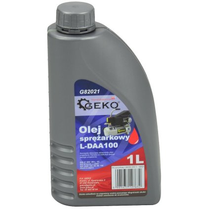 Kompresorový olej L-DAA100 GEKO 1L G82021