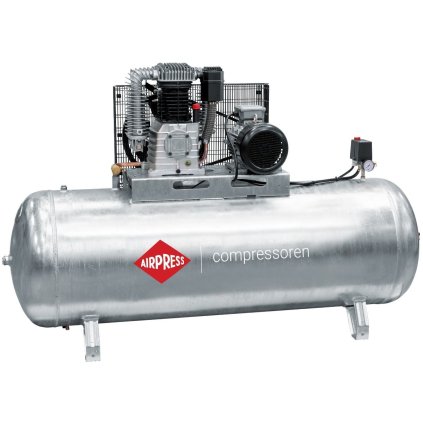 Kompresor G 1000-500 Pro 11 bar 5,5 kW 665 l/min pozinkovaný 500 l AIRPRESS 369569