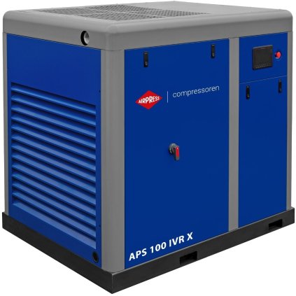 Skrutkový kompresor APS 100 IVR X 10 bar 75 KW 12400 l/min AIRPRESS 3694100-IVR
