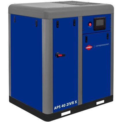 Skrutkový kompresor APS 40 X 2-stupňový IVR 10 bar 30 kW 5750 l / min AIRPRESS 369440-2IVR