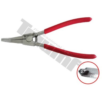 Kliešte seger zahnuté 30°, l=200 dlhé, pre krúžky kardanov a prevodoviek TRIUMF T24581