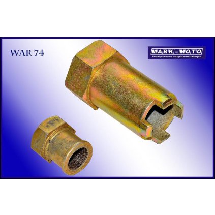Kľúč na demontáž vstrekovačov MERCEDES MAN 32/22 mm WAR 74