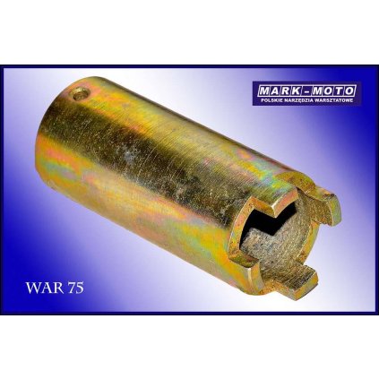 Kľúč na demontáž vstrekovačov MERCEDES, MAN 22mm L 72 mm WAR 75