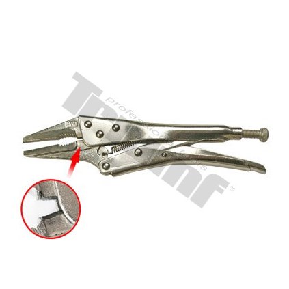 Samosverné kliešte 250 mm so špicatou čeľusťou TRIUMF